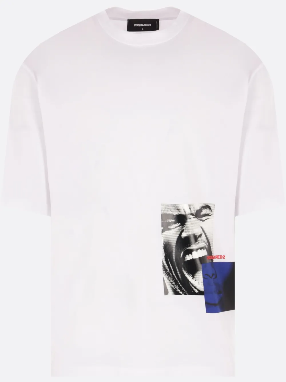 Dsquared2 Printed T-shirt In White