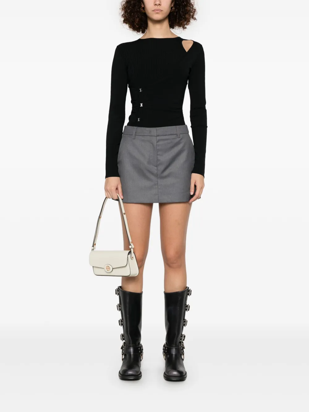 PINKO Asymmetrische top - Zwart
