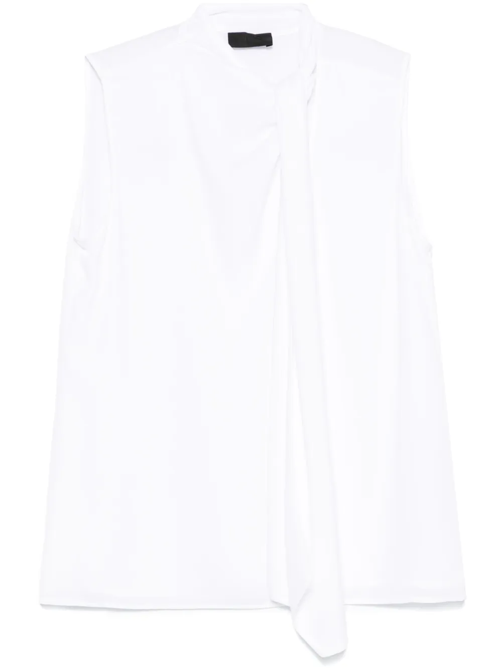 LIU JO Top met sjaaldetail Wit