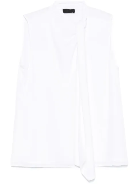 LIU JO scarf-detail top