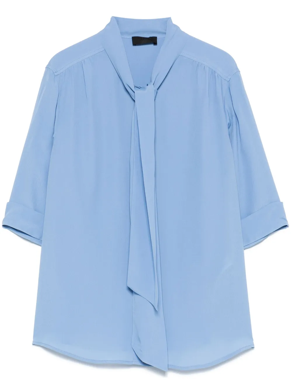 LIU JO Blouse met sjaaldetail Blauw