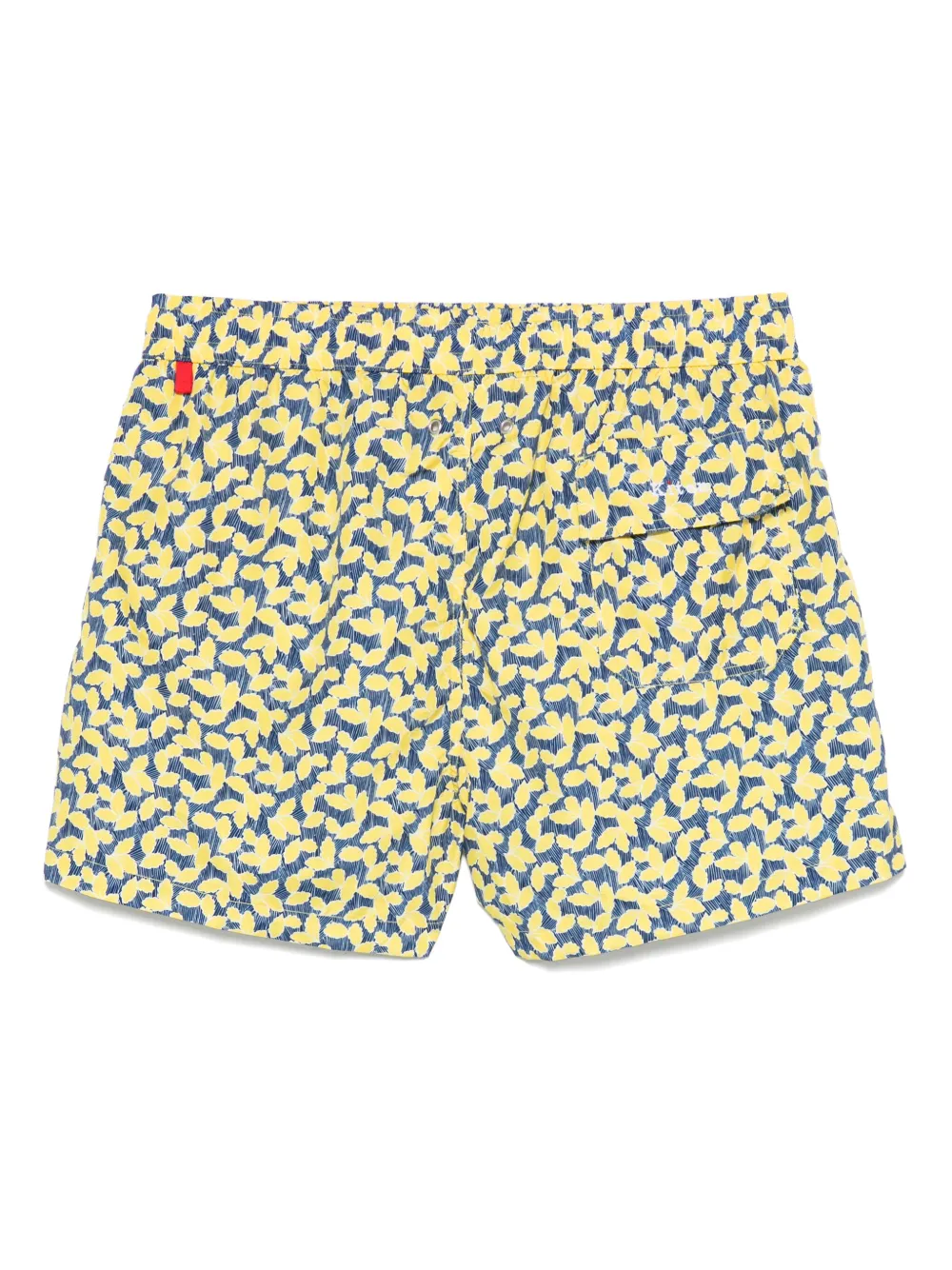 Kiton leaf-print swim shorts | Swim & Board Shorts | Image 2