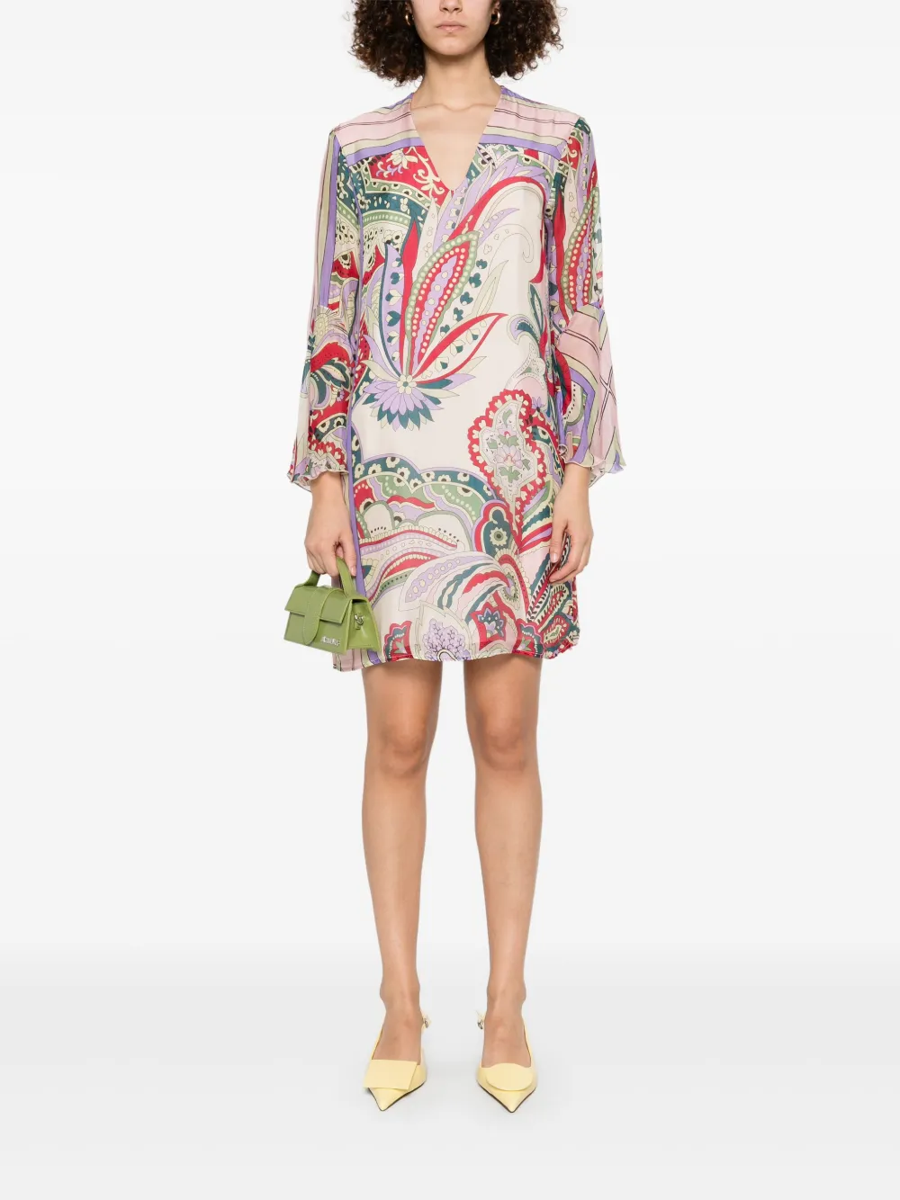 LIU JO floral-print mini dress - Roze