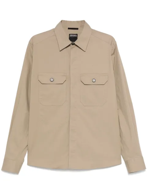 Zegna poplin shirt 