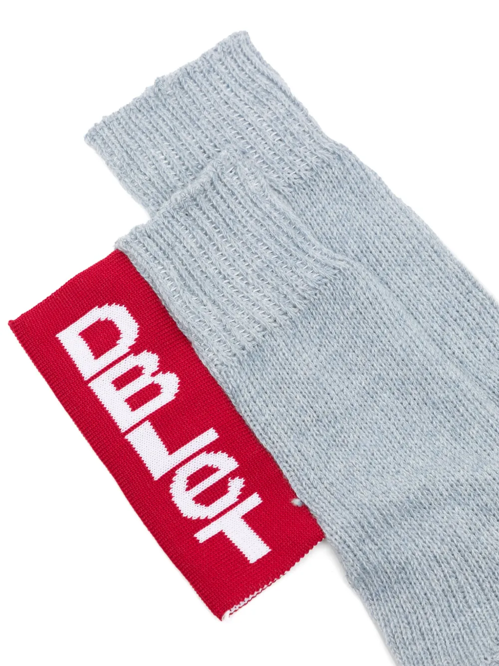 Doublet Sokken van gerecycled denim - Grijs