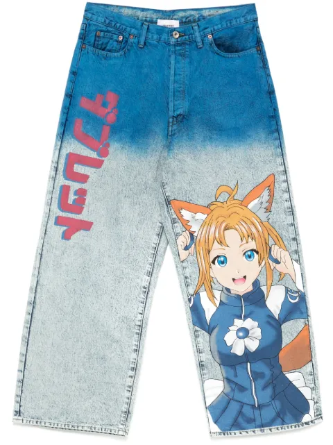 Doublet ハンドプリント ジーンズ