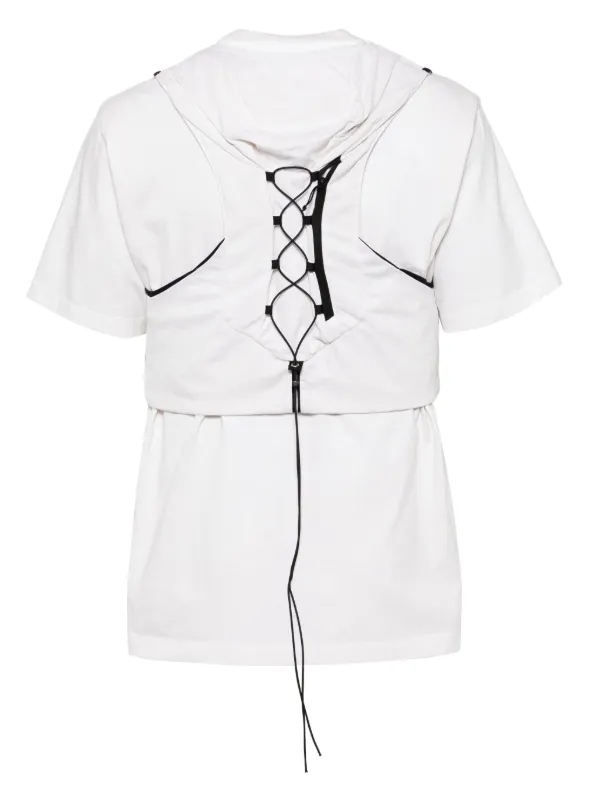 新年の贈り物 Vest Trail Doublet T-shirt FARFETCH | White | ジャケット・アウター