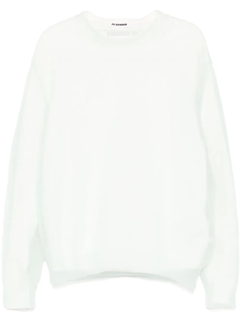 Jil Sander Trui met ronde hals Blauw