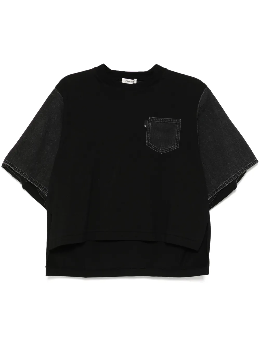 Undercover pocket T-shirt | Black | Image 1