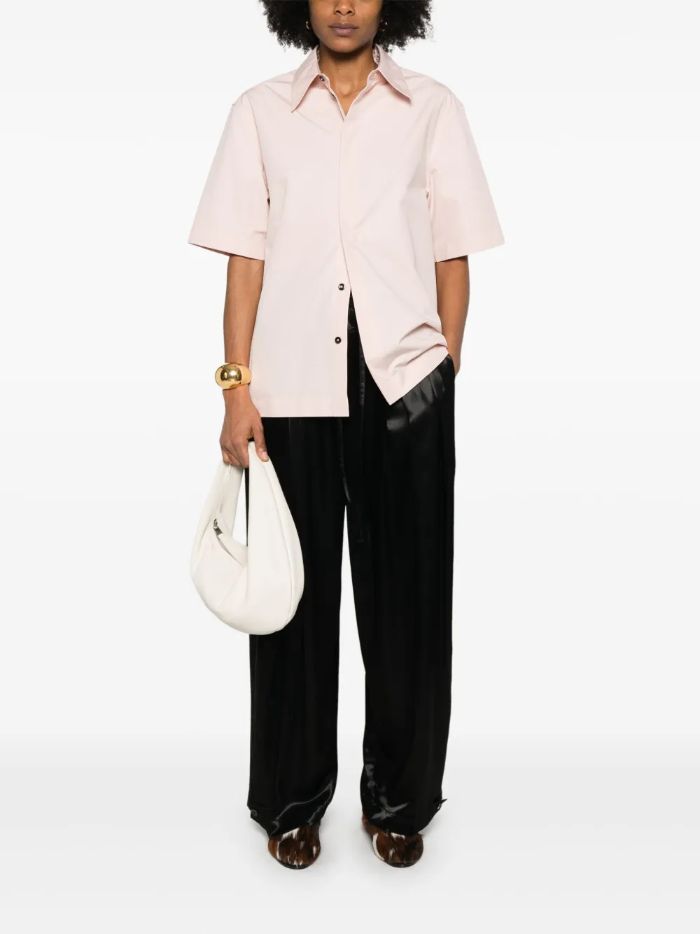 Jil Sander Popeline overhemd - Roze