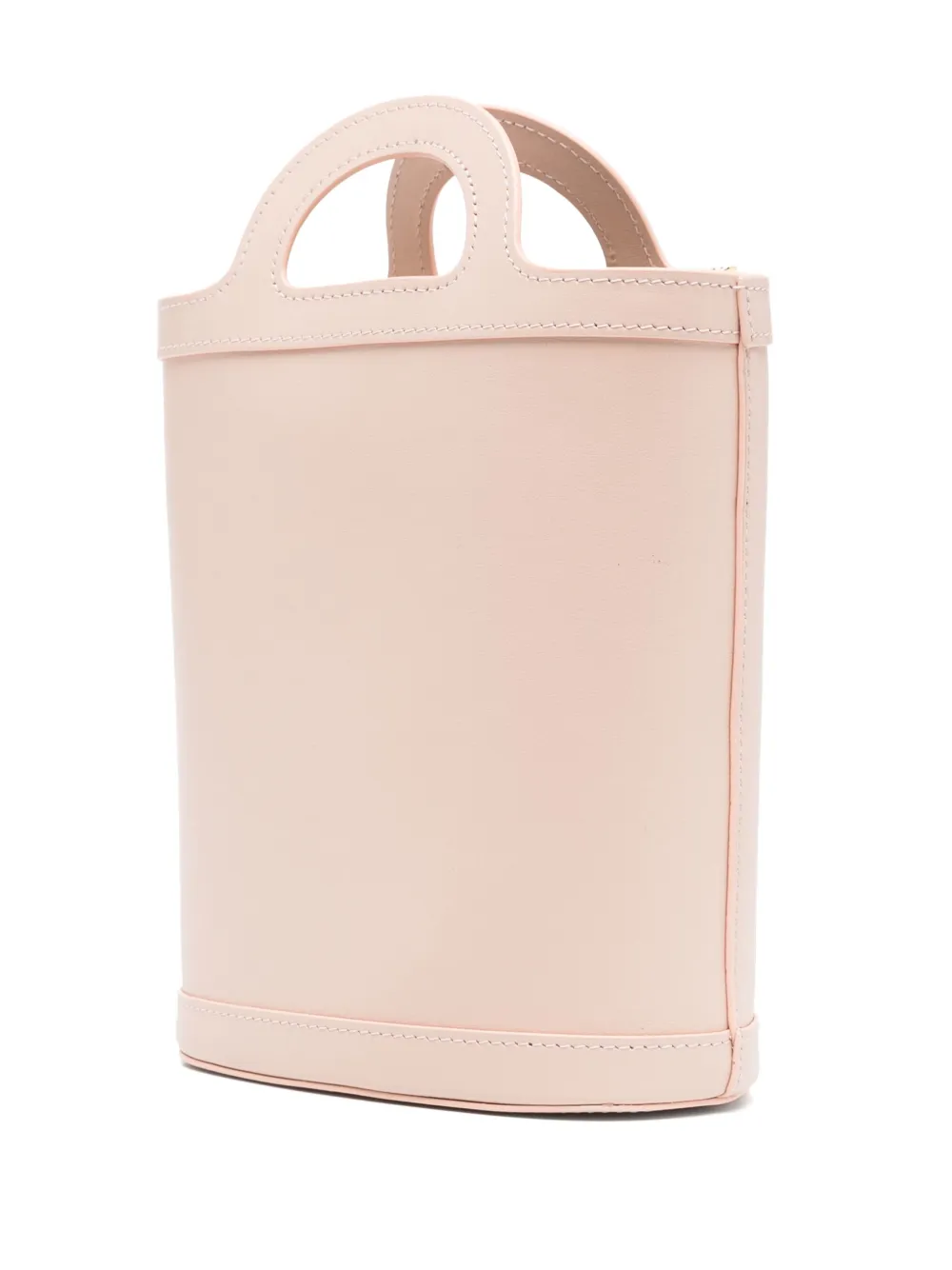Marni Tropicalia geweven bucket-tas Roze