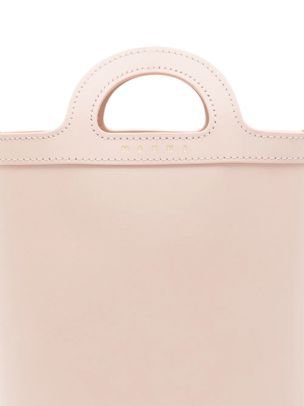 Marni Tropicalia geweven bucket-tas Roze