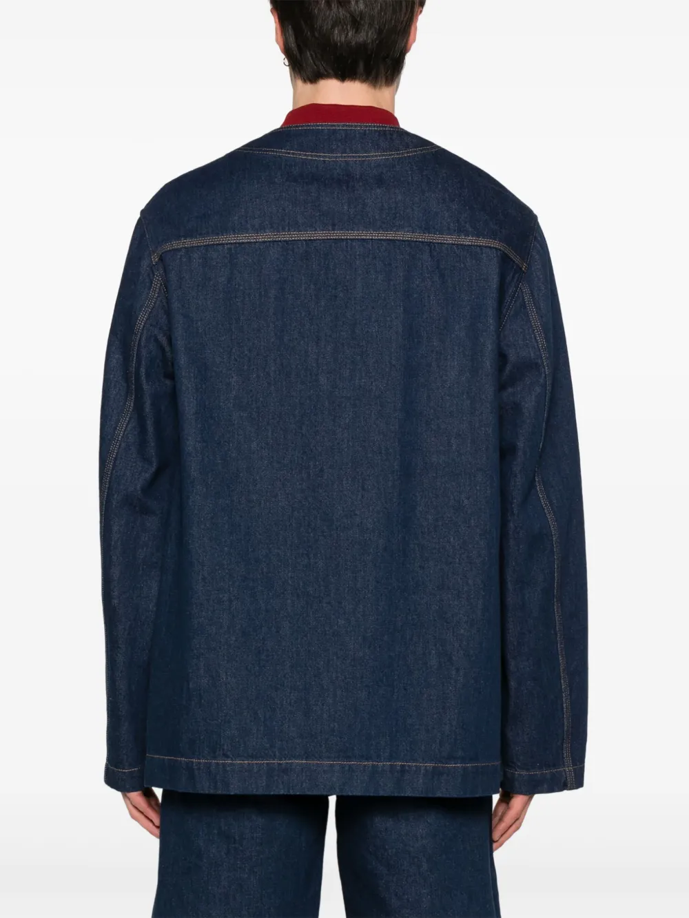 Gucci Denim jack Blauw