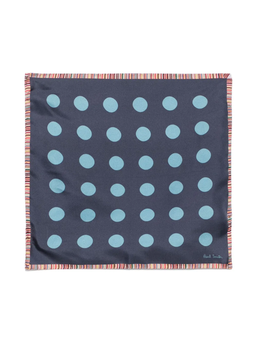 Paul Smith Zakdoek met stippen Blauw