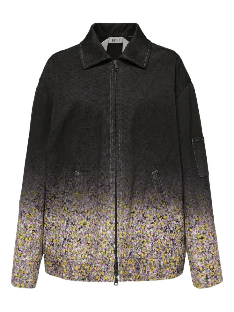 Nº21 ombré floral-print jacket
