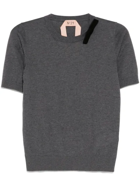 Nº21 crew-neck top