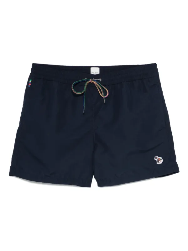 人気の雑貨がズラリ！ Paul Smith ゼブラモチーフ トランクス水着 | ブルー | FARFETCH JP 水着・ラッシュガード