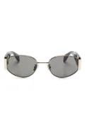 Retrosuperfuture oval-frame sunglases - Black