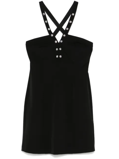 LIU JO rhinestone-embellished mini dress
