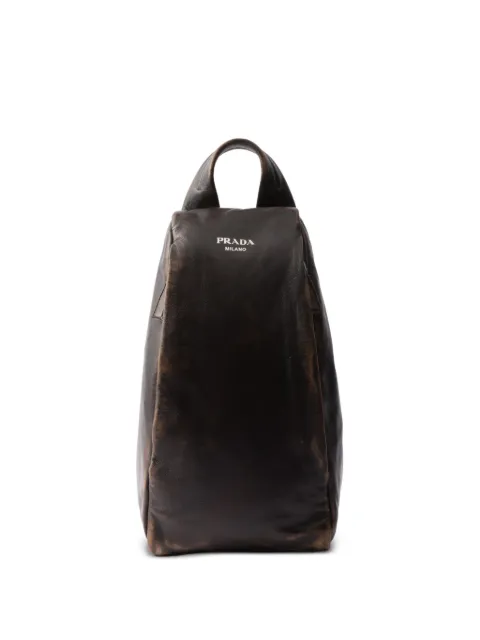 Prada sac à dos en cuir