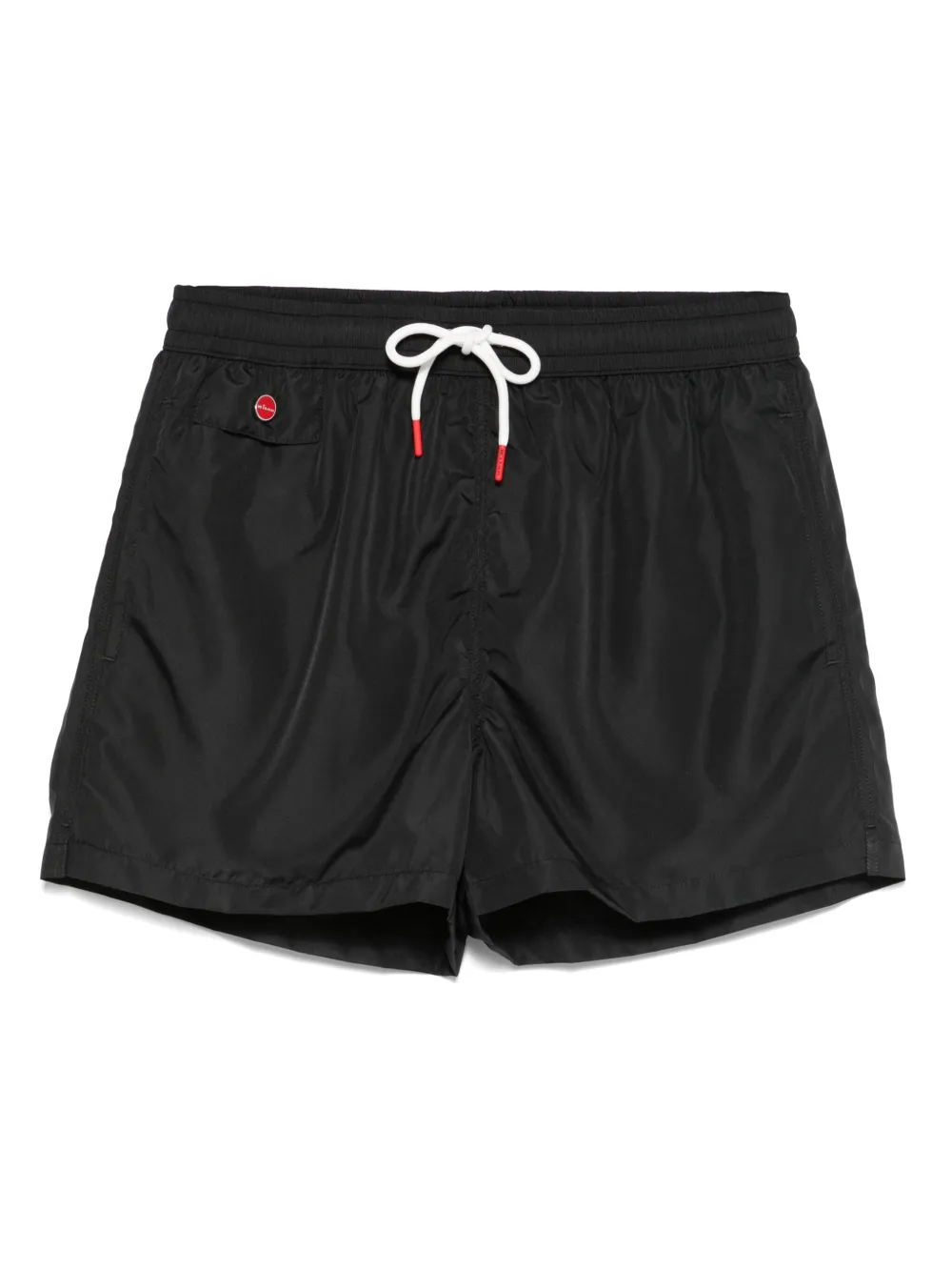 Kiton ロゴ トランクス水着 - ブラック Kiton ロゴ トランクス水着 - ブラック