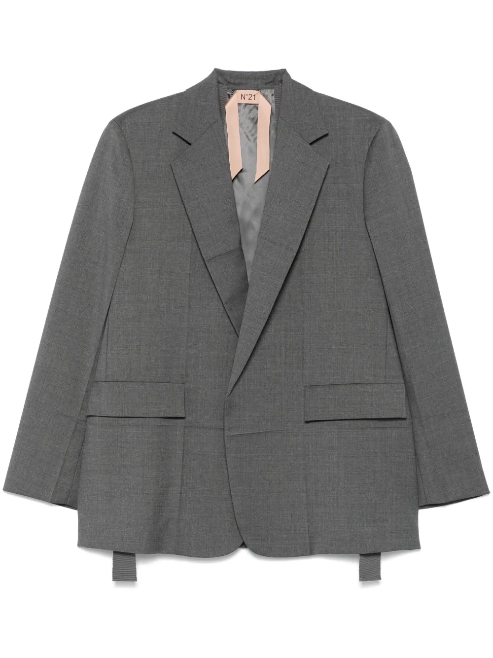Nº21 tailored wool blazer | Grey | Image 1