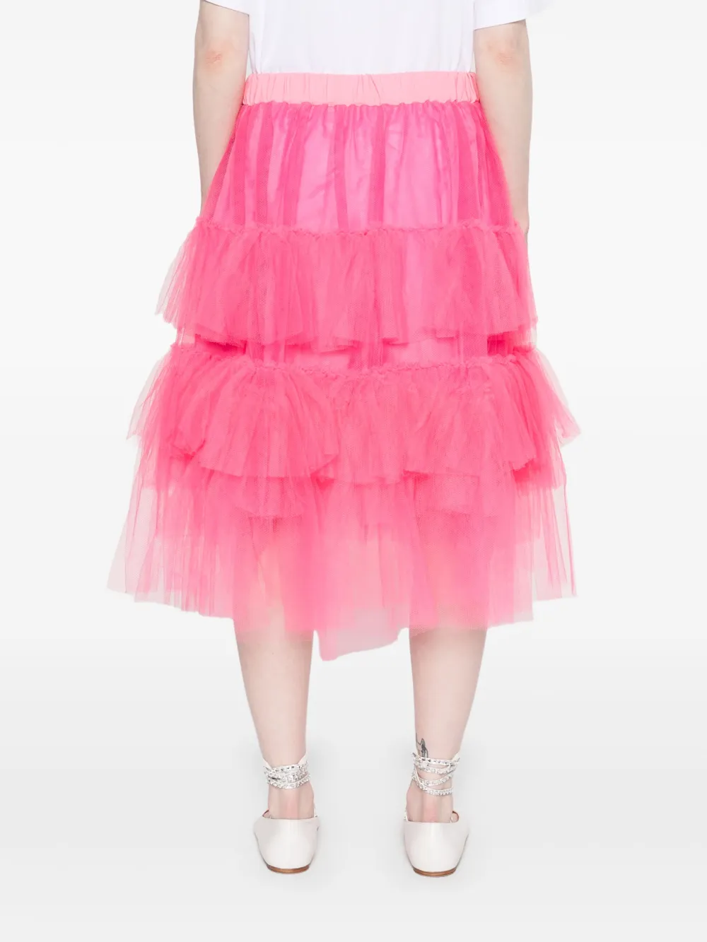 Simone Rocha Tutu met elastische taille Roze
