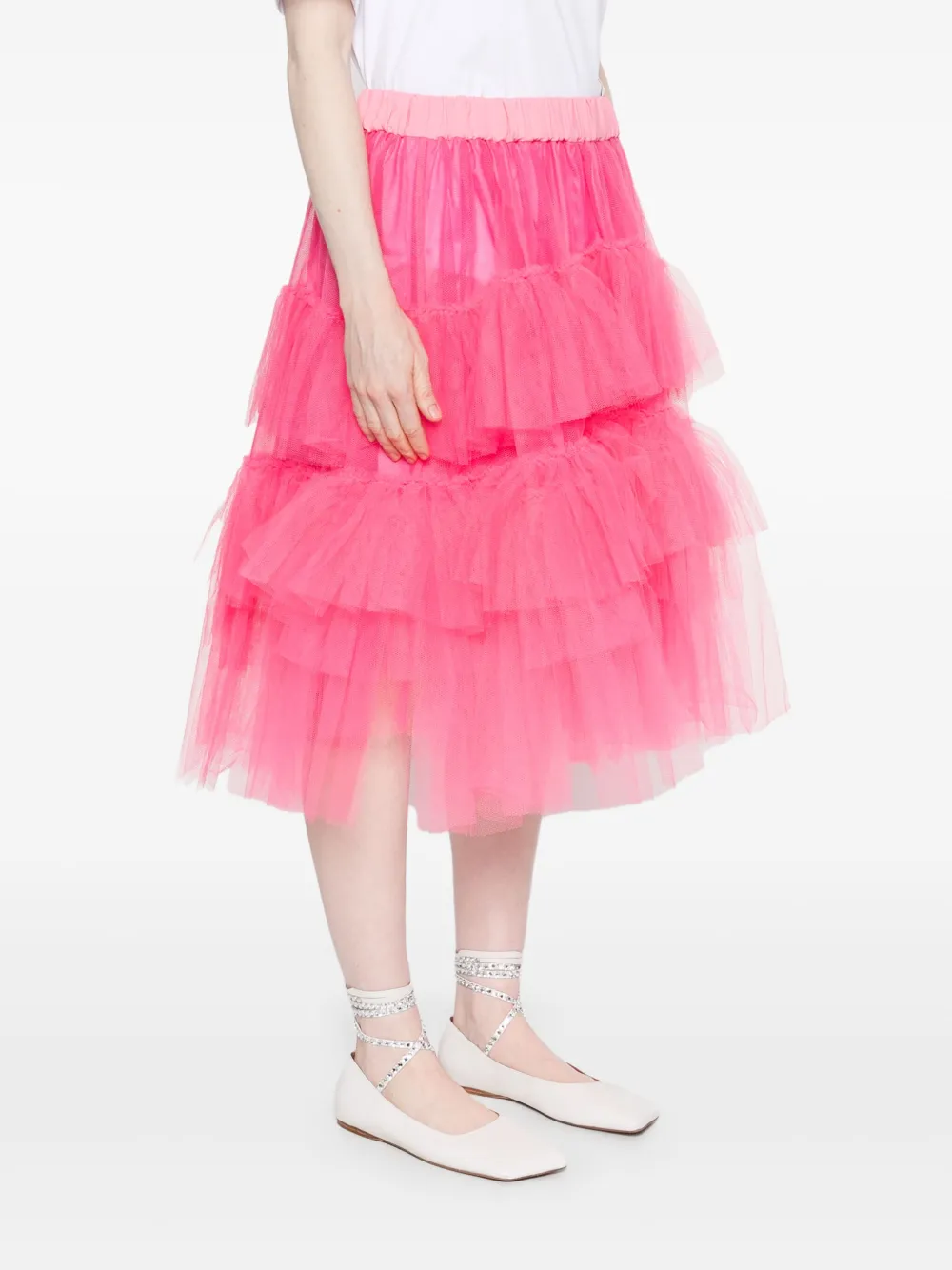 Simone Rocha Tutu met elastische taille Roze