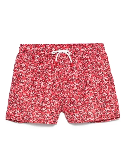 Short de bain à fleurs - Kiton - Modalova