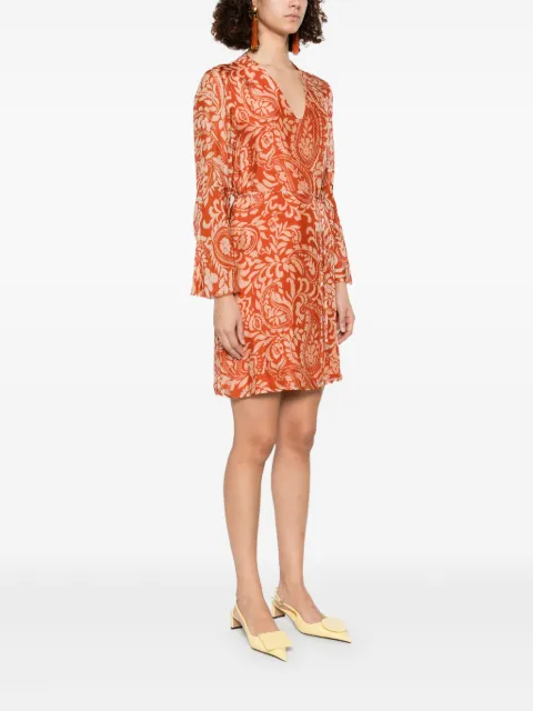 LIU JO paisley-print mini dress WA5481T2559 - 2