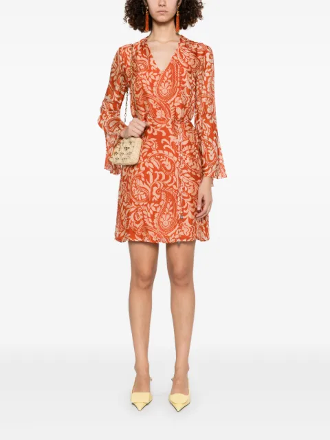 LIU JO paisley-print mini dress WA5481T2559 - 1