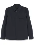Montecore classic-collar shirt jacket - Blue