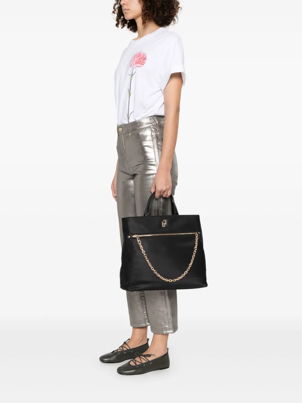 LIU JO Achala medium shopper - Zwart