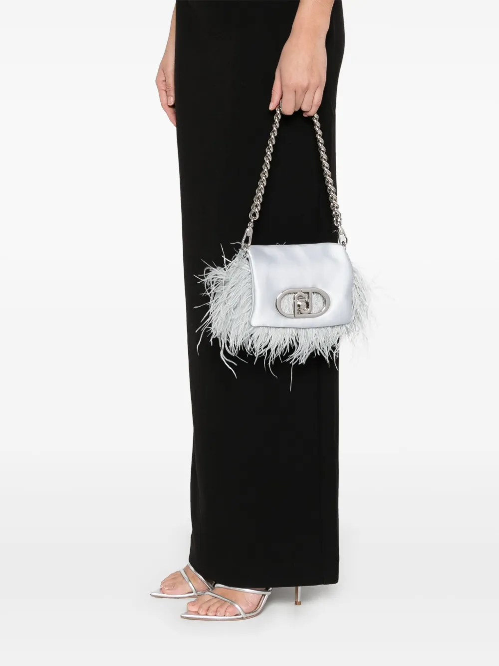 LIU JO Kleine La Puffy crossbodytas - Blauw