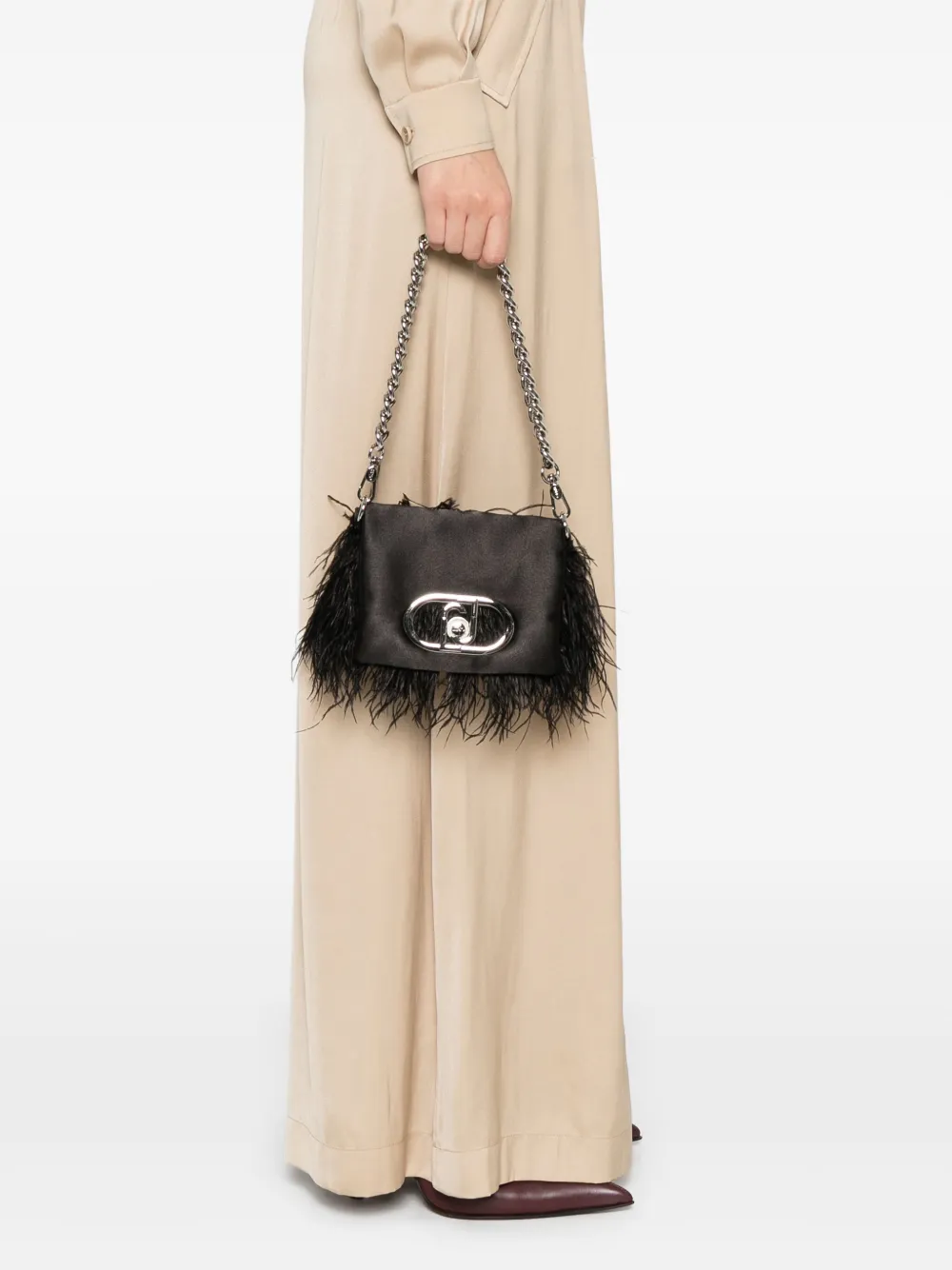 LIU JO small La Puffy cross body bag - Zwart