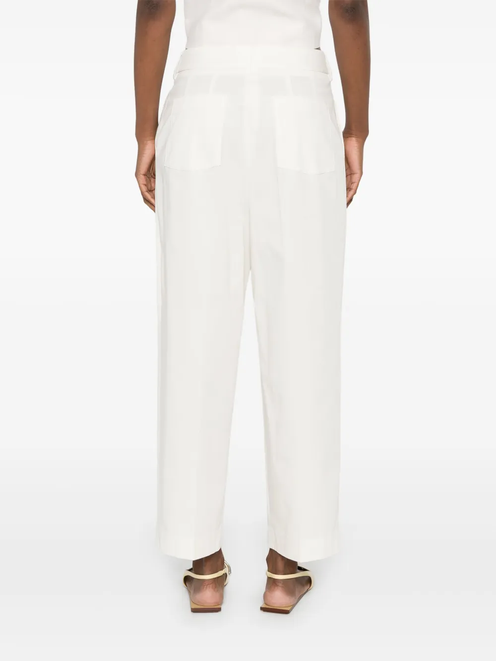 ETRO Broek met toelopende pijpen Wit
