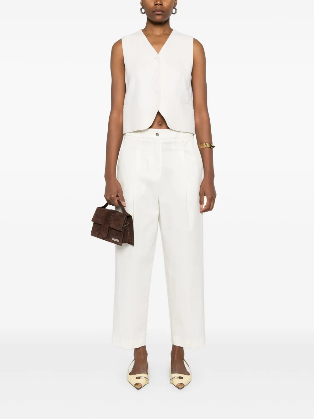 ETRO Broek met toelopende pijpen - Wit