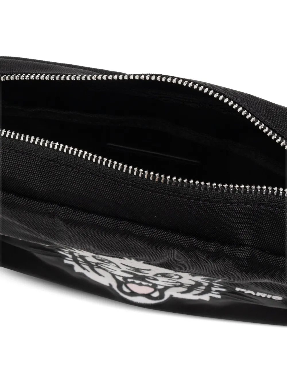 Kenzo tiger-print Shoulder Bag | Black | FARFETCH