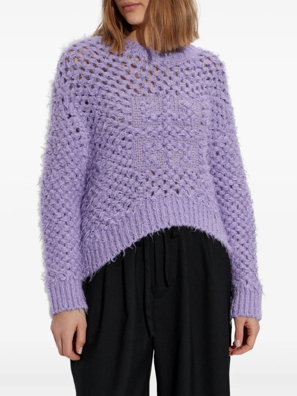 Givenchy Trui met wolblend Paars
