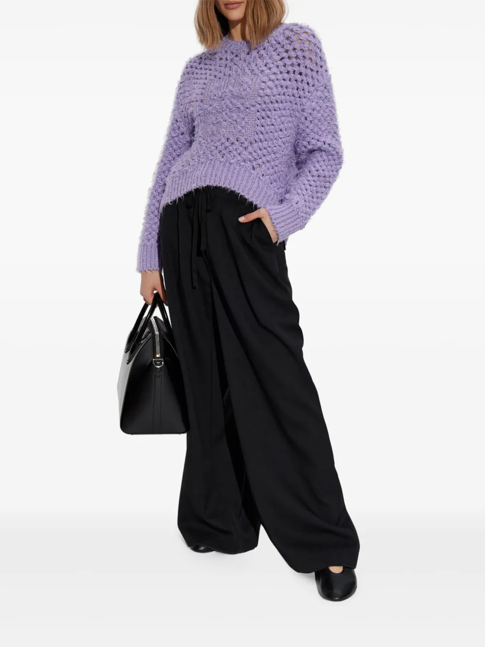 Givenchy Trui met wolblend - Paars
