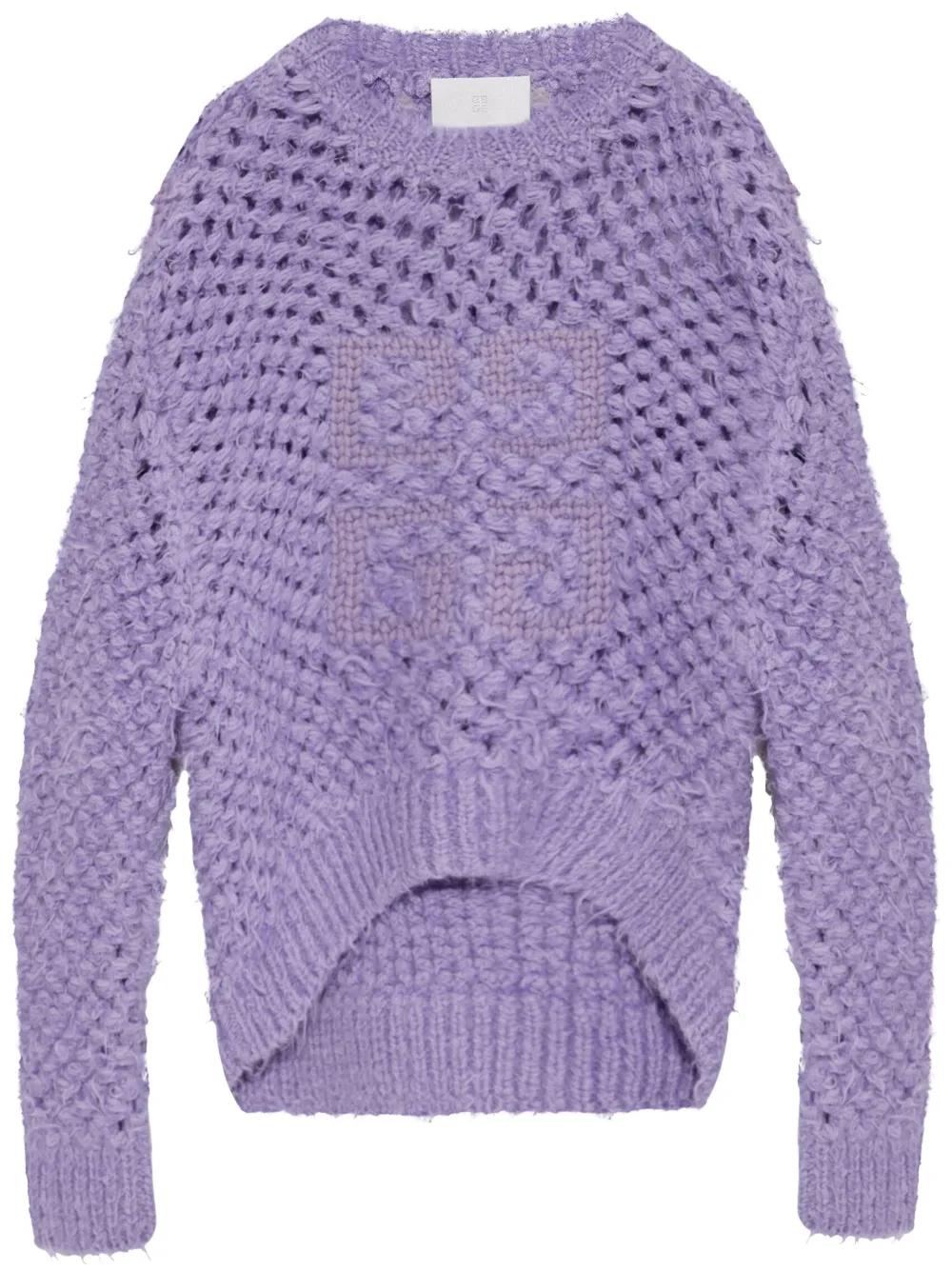 Givenchy suéter con cuello y botones | morado | Image 1