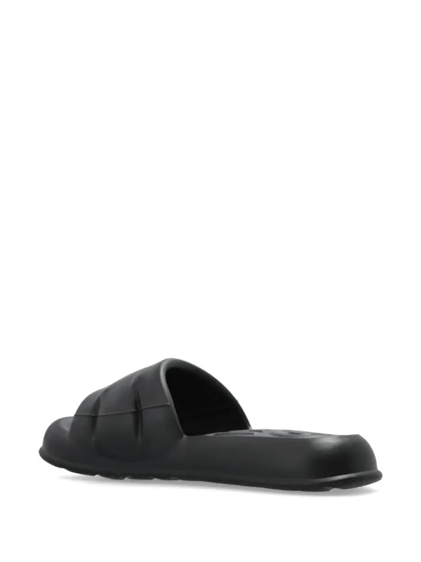 Kenzo logo-print Slides | Black | FARFETCH AZ