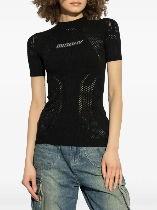 MISBHV Logo t-shirt | Black | FARFETCH AZ