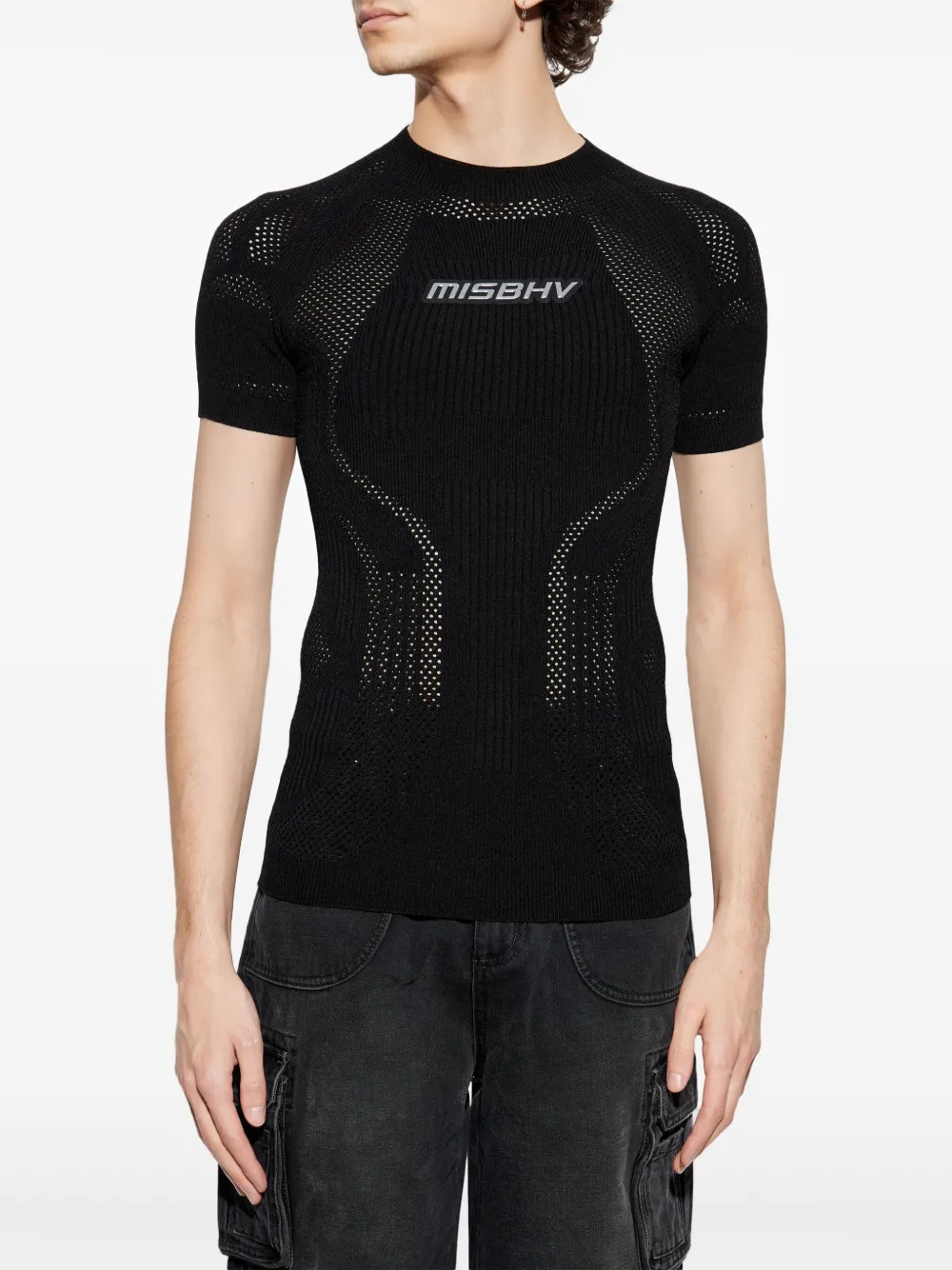 MISBHV Future Sport T-shirt Zwart