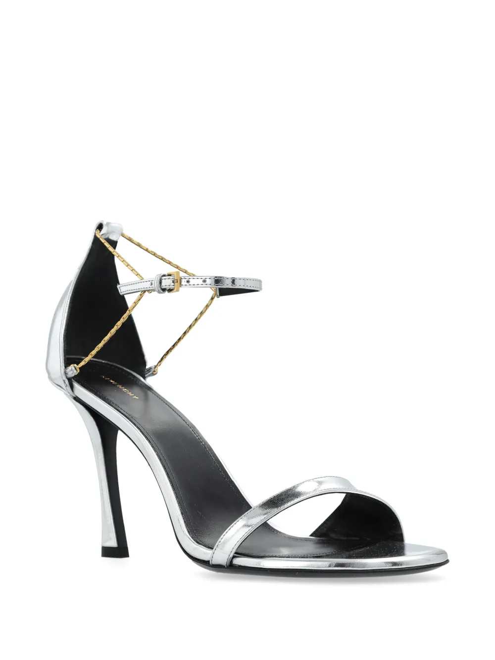 Givenchy 95 mm Liquid sandalen - Zilver