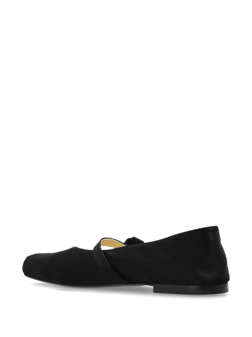 Kenzo leather ballerina shoes Black