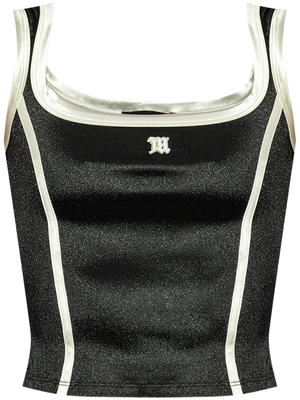 MISBHV Satijnen tanktop Zwart