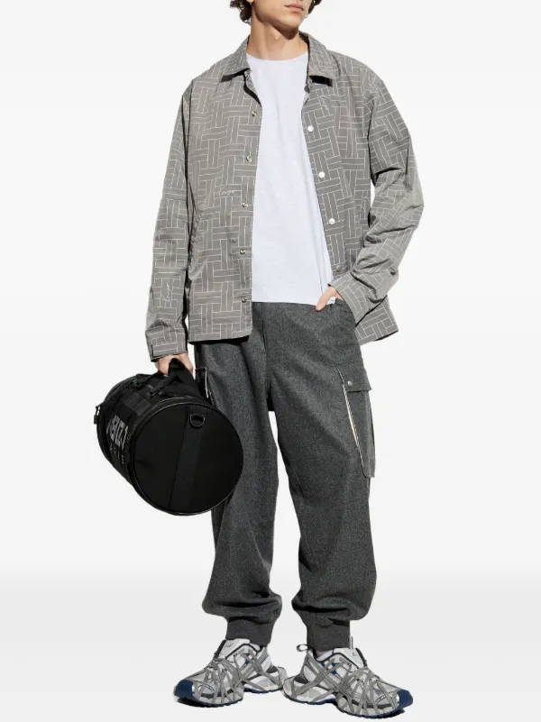 パンツ GIVENCHY GREY WOOL TROUSERS 24670533_54995043_600.jpg
