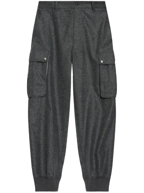 パンツ GIVENCHY GREY WOOL TROUSERS 24670533_54995043_600.jpg