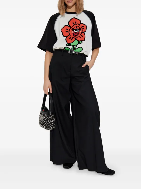 Kenzo Wool Trousers | Black | FARFETCH